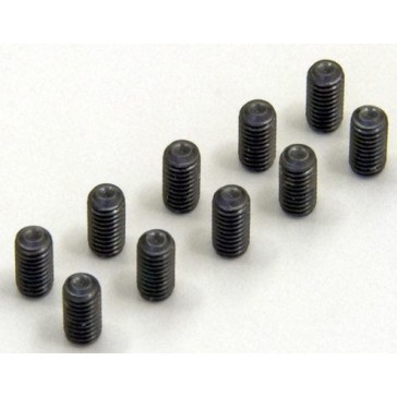 Metallic Headless Set Screws M3x6mm (10)