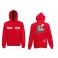 Sweat Capuche Zippe 2022 Rouge (XL)