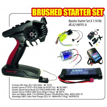 Starter Set A 1:10 Kit (KT231-70703-82245-82274-Batt-Charg EU)