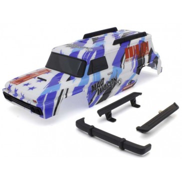 Body shell Mad Wagon VE - Type2 (Blue-White)