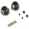 DISC.. Wheel Hub Inferno MP9-MP10 Gun Metal (2) Narrow