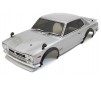 Body shell set 1:10 Fazer FZ02S Skyline 2000 GT-R KPGC10 Silver