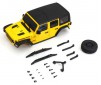 Bodyshell Jeep Wrangler Rubicon Mini-Z 4X4 MX01 Yellow