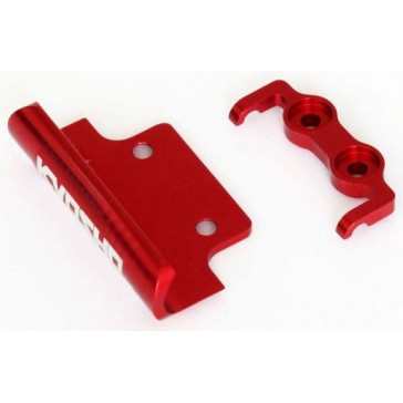 Aluminium Front & Rear Bumper Set Mini-Z Buggy - Red