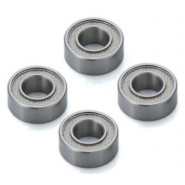 Roulements 5x10x4mm Flasque Teflon (4)