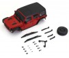 Bodyshell Jeep Wrangler Rubicon Mini-Z 4X4 MX01 Red