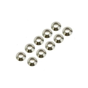 M3x6mm Tapered Washer Ultima (10) -Silver