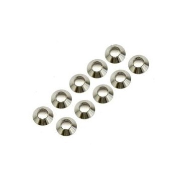M3x6mm Tapered Washer Ultima (10) -Silver