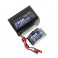 DISC.. Batterie Rx NiMh 6.0V-1700Mah (Dual JR-JST) 125g - Hump