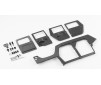 1/12 Hummer H1 - Left door set (black)