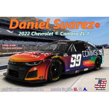 Track Racing Daniel Suarez 2022 Chevrolet Camaro ZL1 1/24