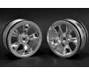 "N2O" GLOSS BLACK RESTO MOD SEDAN WHEELS