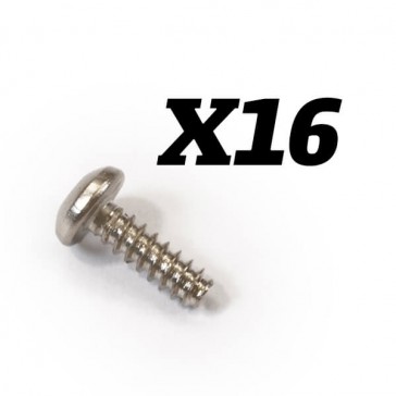 BUTTON HEAD SELF-TAPPING 2X6MM SCREWS