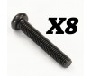 ROKATAN/RAMRAIDER ROUND HEAD CROSS SCREW M3X18