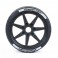 SUPAFORZA FRONT 45° TYRES/BLK 17MM HEX WHEELS