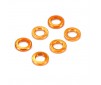 M3 FLAT WASHER GOLD 1.0mm (6)