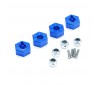 ASSOC RIVAL MT10 ALUM WHEEL HEX SET (4)