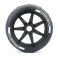 SUPAFORZA WIDE REAR 52° TYRES/BLK 17MM HEX WHEELS