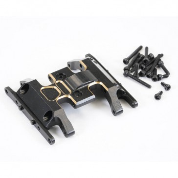 AXIAL SCX24 BRASS CENT RE CHASSIS SKID PLATE 13.8g