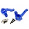 MAULER ALUMINIUM STEERING BLOCK CARRIERS (2PC) - BLUE