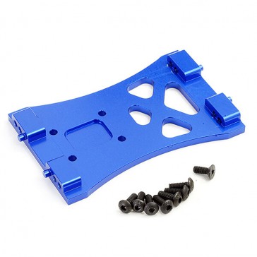 MAULER ALUMINIUM CENTRE CHASSIS PLATE - BLUE