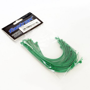 200mm x 2.5mm BLUE NYLON CABLE TIES (50pcs)