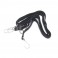 LUGGAGE BUNGEE STRAP 2PC w/HOOKS 400MM - BLACK