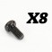 ROKATAN/RAMRAIDER ROUND HEAD CROSS SCREW M3X6