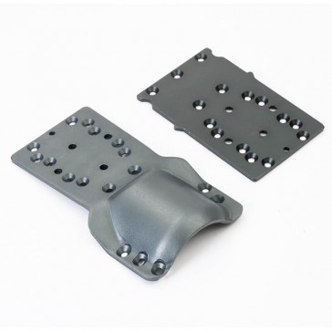ROKATAN/RAMRAIDER FRONT & REAR ALU CHASSIS PLATES