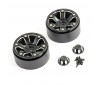 TEXAN 1/10 ALUMINUM BEADLOCK 6-SPOKE WHEELS (PR)