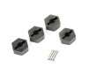 OUTBACK 3 WHEEL HEX W/PIN (4PC)