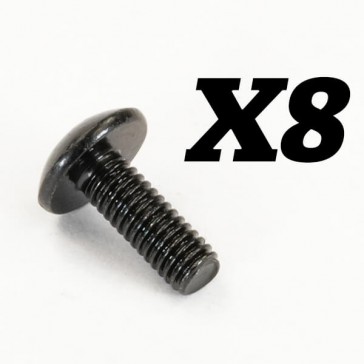 ROKATAN/RAMRAIDER DOME HEAD CROSS SCREW M3X8