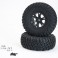 TEXAN 1/10 MOUNTED TYRES O N 6-SPOKE BEADLOCK WHEELS (PR)