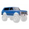 Body, Chevrolet Blazer (1972), complete, blue (painted) (includes gri