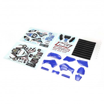 Promoto-MX : Blue Plastics w/Wraps