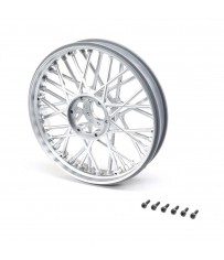 Promoto-MX : Front Wheel Set, Satin Chrome