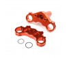 Promoto-MX : Aluminum Triple Clamp Set, Orange