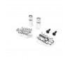 Promoto-MX : Aluminum Foot Pegs, Silver