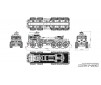 Military Scaling kit - XX10 T-REX 1/12 10x10 truck