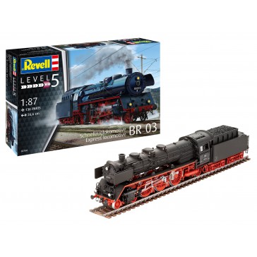 Locomotive pour trains rapides Série 03 avec tende - 1:87