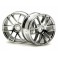 DISC.. SPLIT 6 WHEEL 26MM CHROME