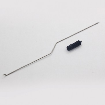 PUSHROD WITH RUBBER BELLOW
