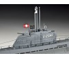 German Submarine Type XXI with Interior - 1:144