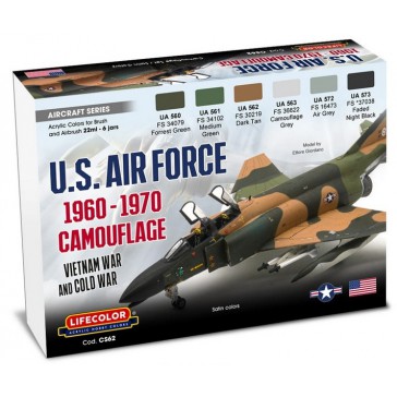 US Air Force 1960-70 Camouflage 