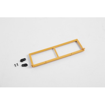 1/12 Land rover - window frame yellow painted