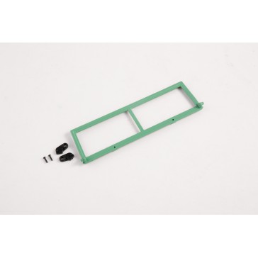 1/12 Land rover - window frame green painted