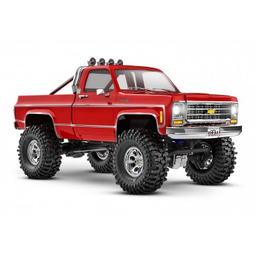 TRX-4M 1/18 High Trail Crawler 1979 Chevrolet K10 Truck Body - Red