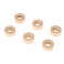 Promoto-MX : 4 x 10 x 4mm Ball Bearing, Rubber Sealed (2)