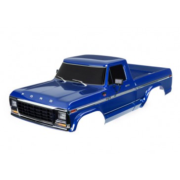 Body, Ford F-150 (1979), complete, blue (painted, decals applied) (in