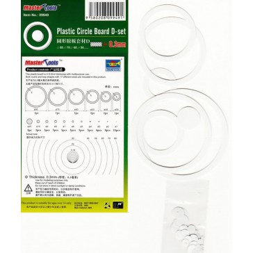 Plastic Circle Board D-set - 0.3mm